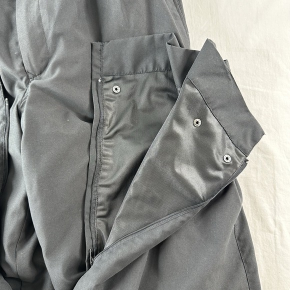 Sun Mountain Black Sz L Waterproof Windproof Golf Pants Vtg 90s Adjustable Waist - Picture 9 of 9